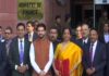 Union Budget: Nirmala Sitharaman arrives at Finance Ministry