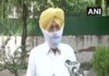 We will protest against agriculture bills in Parliament: SAD leader Shiromani Akali Dal leader Balwinder Bhunder talking to ANI on Thursday. (Photo: ANI)