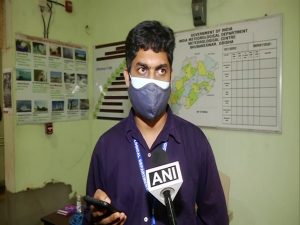 Umashankar Das, senior scientist at IMD Bhubaneswar in conversation with ANI. (Photo/ANI)