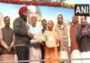 Lucknow: UP CM gifts tractors to farmers on birth anniversary of Chaudhary Charan Singh