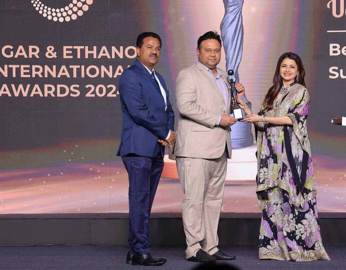Udagiri Sugar seia award- 2024 bhagyashree patwardhan