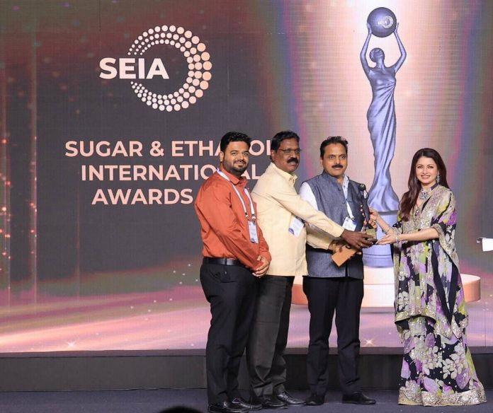 Venkateshkrupa Sugar seia award- 2024 bhagyashree patwardhan