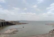 Mysuru: farmers protest outside CADA office demanding release of water