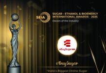 SEIA 2025: eBuySugar receives award for India’s Biggest Online Sugar Trade Platform