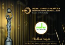 SEIA 2025: Madhur Sugar receives award for India’s No. 1 Packaged Sugar Brand