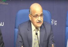 नीति आयोग के सीईओ बीवीआर सुब्रह्मण्यम का कार्यकाल एक साल के लिए बढ़ाने को मंजूरी