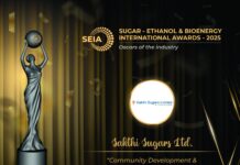 SEIA 2025: Sakthi Sugar Ltd. receives award for Community Development & Farmer Upliftment