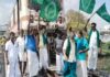 तमिलनाडु के किसानों ने पंजाब के किसानों के समर्थन में किया ‘रेल रोको’ प्रदर्शन