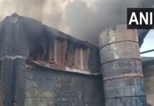 Fire breaks out at factory in Ujhani in UP’s Badaun district