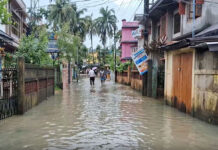 Flood situation in Assam’s Sribhumi remains grim, 40,000 people affected