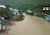 Heavy rainfall in several parts of Uttarakhand triggers water flow in Alaknanda river