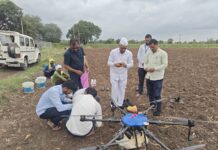 नॅचरल शुगरकडून भाडेतत्त्वावर अनुदान स्वरूपात ड्रोनद्वारे ऊस फवारणी सुविधा : बी बी ठोंबरे