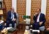 Pakistan Commerce Minister meets Bangladesh Commerce Advisor, discusses ways to enhance bilateral trade