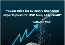 “Sugar mills hit by costly financing; experts push for MSP hike, easy credit”