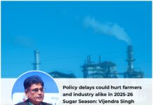 Policy delays could hurt farmers and industry alike in 2025-26 sugar season: Vijendra Singh