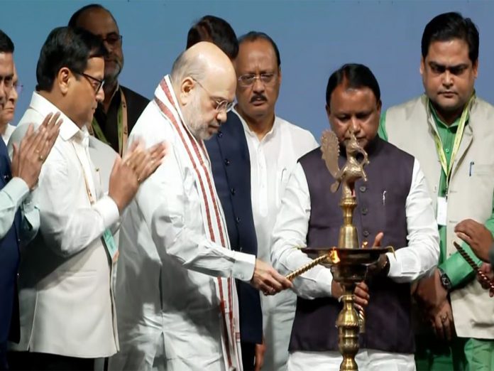 ANI-Amit Shah inaugurates Deep-Sea Fishing Vessels at Mazagon Dock in Mumbai