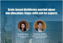 Grain-based distilleries worried about low allocation; Sugar mills ask for exports