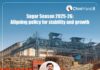 Sugar Season 2025-26: Aligning policy for stability and growth