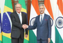 EAM Jaishankar meets Brazil VP Alckmin, discusses cooperation in trade, energy