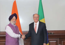 Hardeep Puri meets Brazil minister to expand trade and energy cooperation
