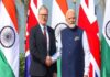 PM Narendra Modi meets UK PM Keir Starmer in Mumbai