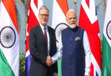 PM Narendra Modi meets UK PM Keir Starmer in Mumbai