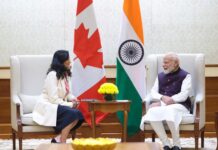 PM Modi meets Canadian FM Anand, stresses enhanced cooperation in trade, energy, technology