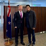 Piyush Goyal welcomed by New Zealand Trade Minister during visit for FTA talks