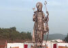 Prime Minister Narendra Modi unveils 77-foot Lord Ram bronze statue in Canacona, Goa