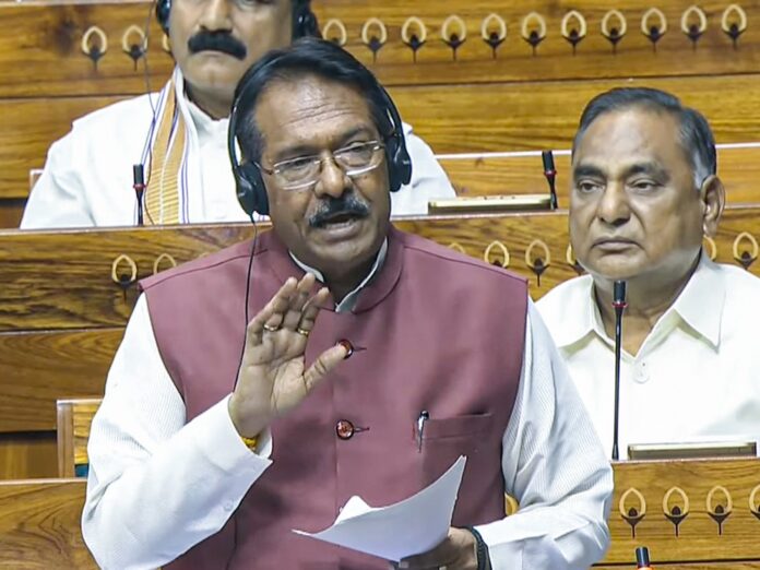 BJP MP Harsh Malhotra speaks in Lok Sabha