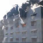 Gujarat: Massive fire engulfs Raj Textile Market in Surat, firefighters on spot