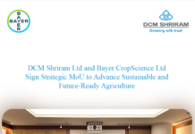 DCM Shriram and Bayer CropScience sign strategic MoU to advance sustainable and future-ready agriculture