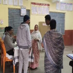 Voting for Maharashtra local body elections underway