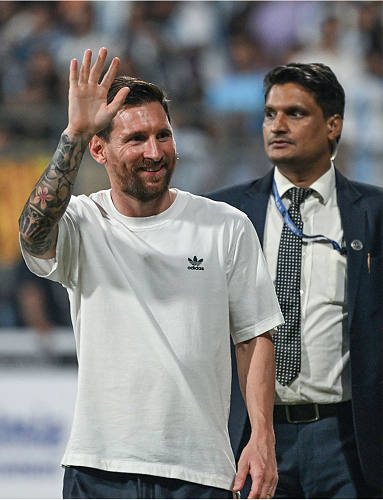 messi in india