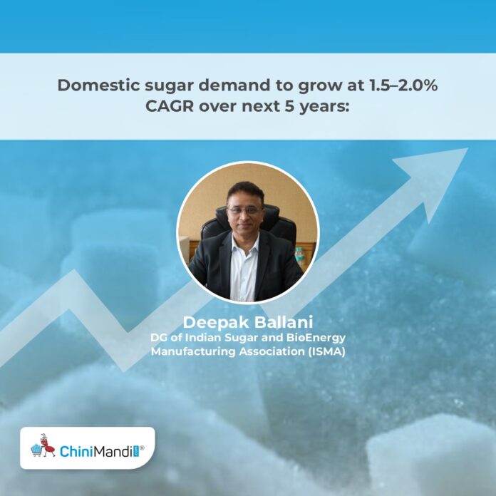 Domestic sugar demand -Deepak Ballani