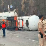 Maharashtra: Chemical tanker overturns at Khandala Ghat, Mumbai-Pune highway choked for over 24 hours