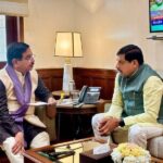 MP CM Mohan Yadav meets Union Minister Pralhad Joshi in New Delhi, discusses procurement of paddy, wheat