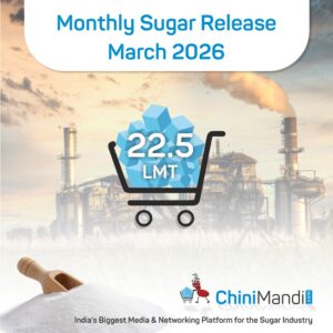 22.5 LMT monthly sugar quota released for March 2026
